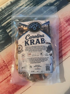 Carolina Krab twice-baked sourdough pretzel pieces with Old Bay and cheddar seasoning — Brocmar Smokehouse