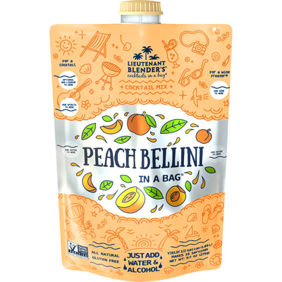 Peach Bellini - Cocktails in a Bag