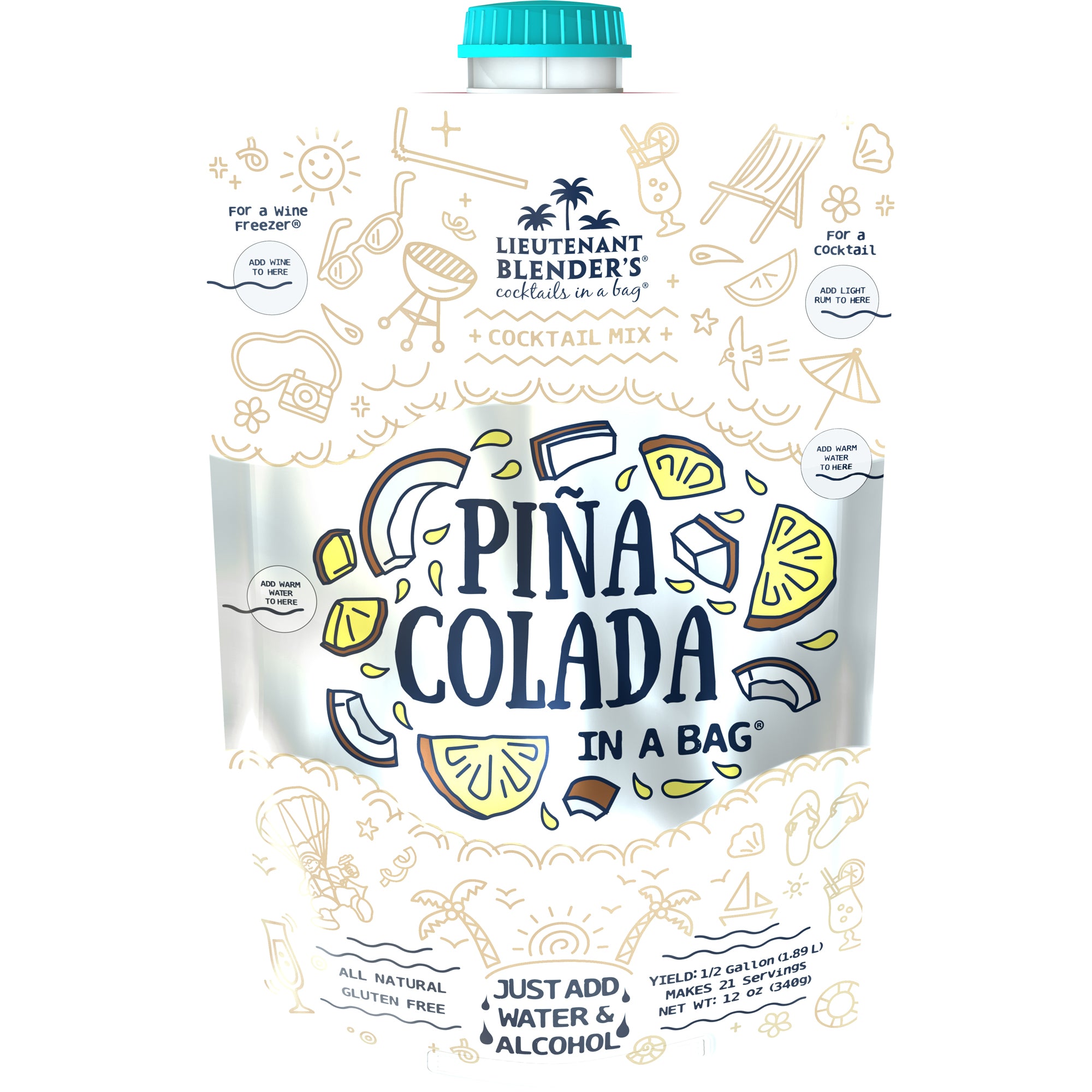 Piña Colada - Cocktails in a Bag
