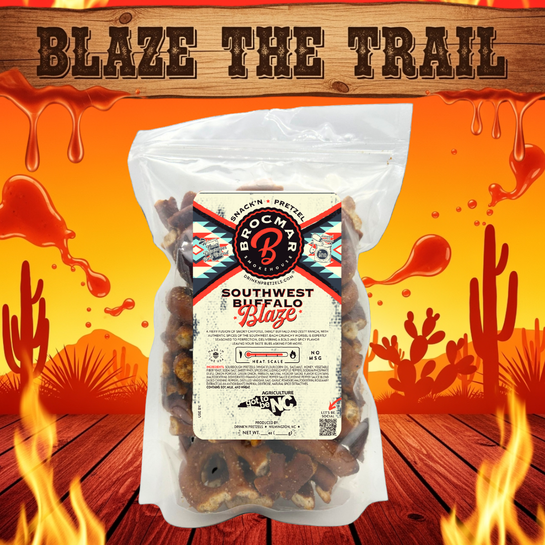 🎁 Southwest Buffalo Blaze Hard Sourdough Drink’N Pretzel (100% off)