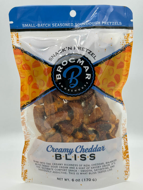 Creamy Cheddar Bliss Hard Sourdough Drink'N Pretzel Pieces