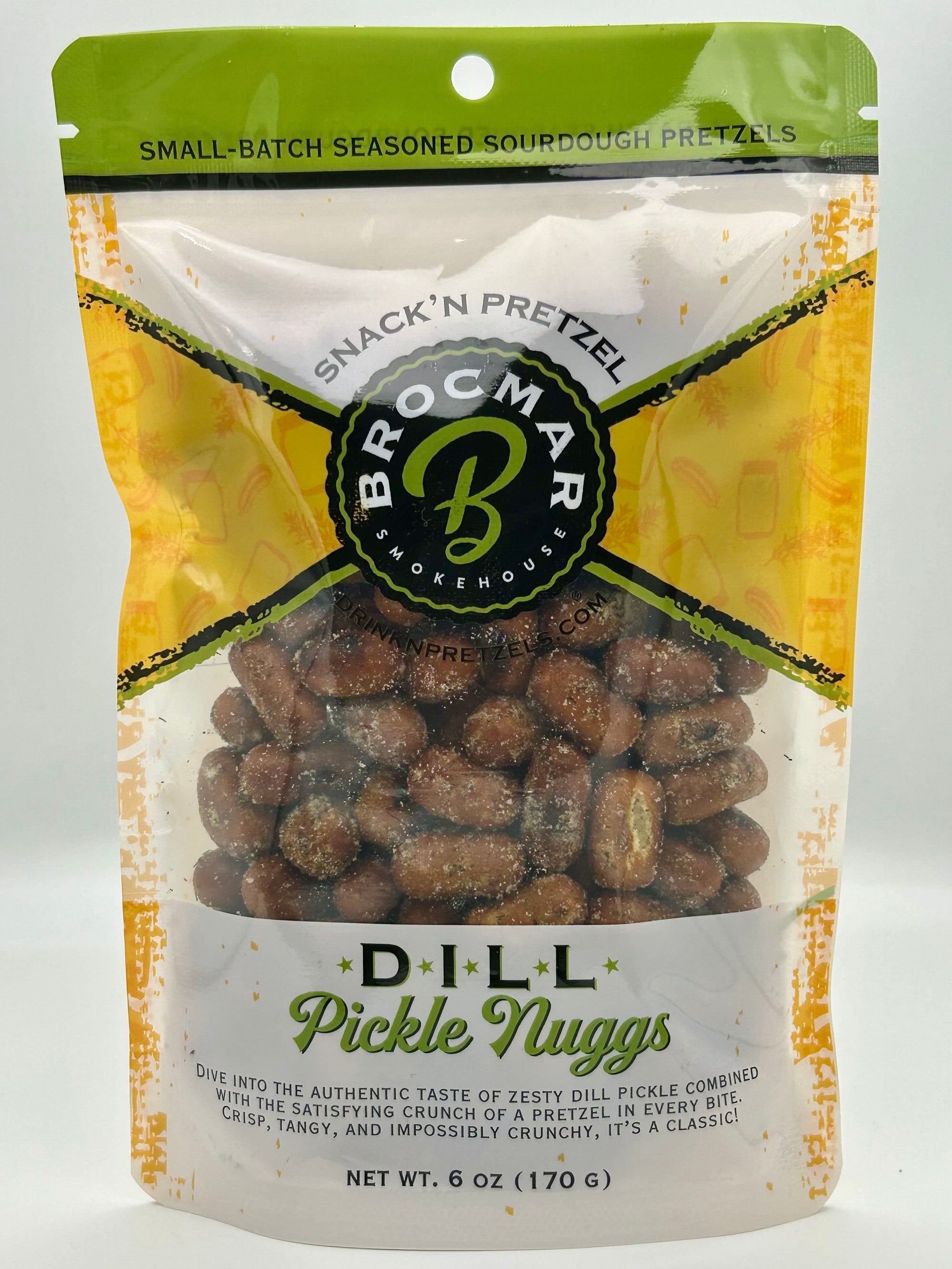 Dill Pickle Sourdough Pretzel Nuggs