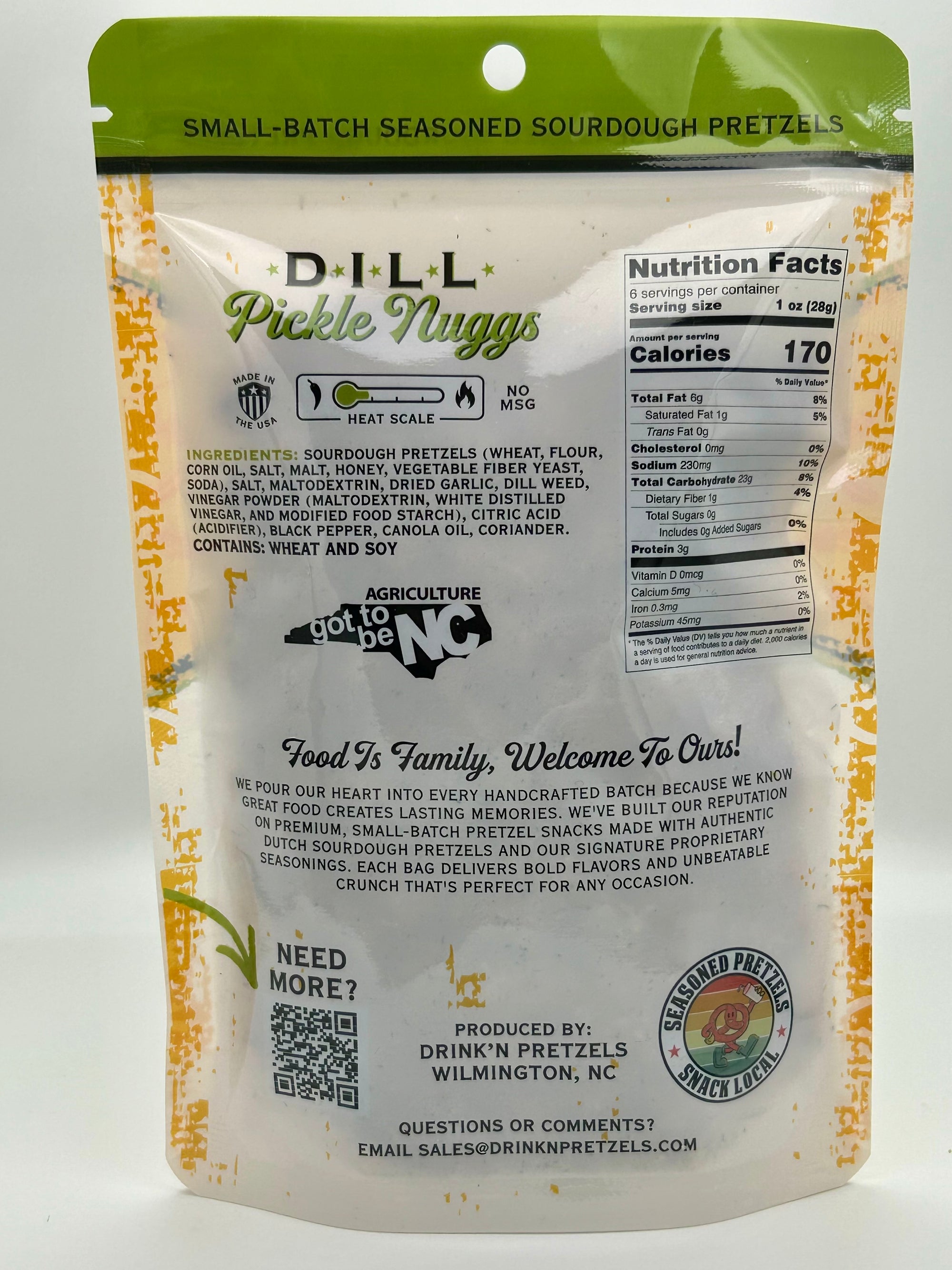 Dill Pickle Sourdough Pretzel Nuggs